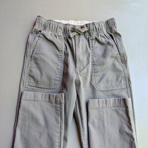 J. Crew Crewcuts Boys’ Active Dock Pants – Size 8, Light Grey
